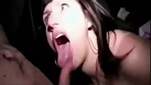 Monster Titted MILF Carpark Cocksucker