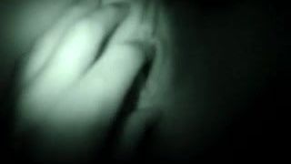 Night vision finger fucking