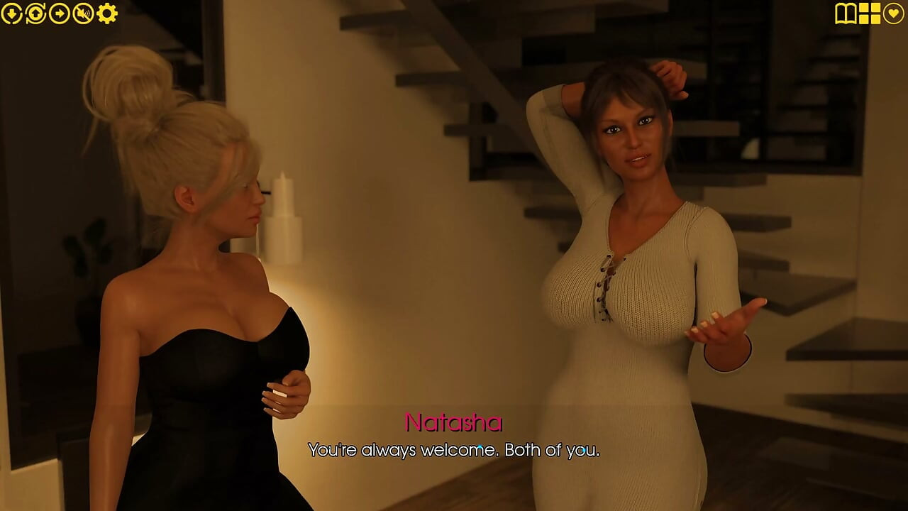 My Pleasure 48 - Lori Strokes Julian's Dick Until He Cums in Her Hands While Barbara Watches