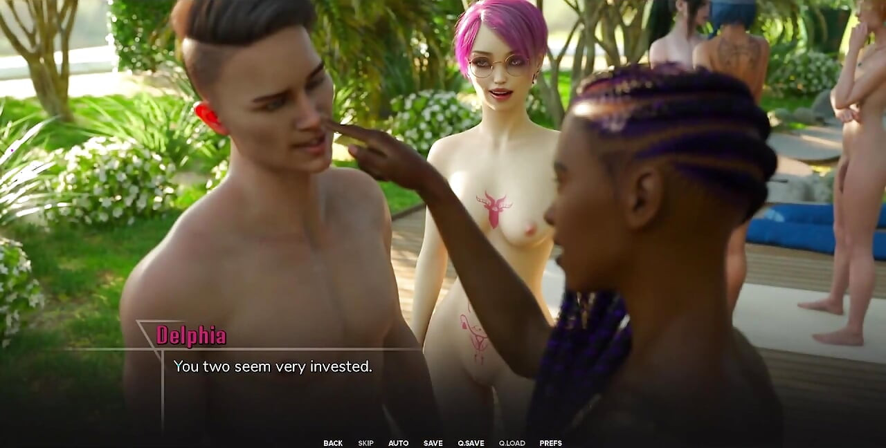Taboo University - Big Titty Emo College Girl Gets Conforted by Busty Black Girl with Tattoos