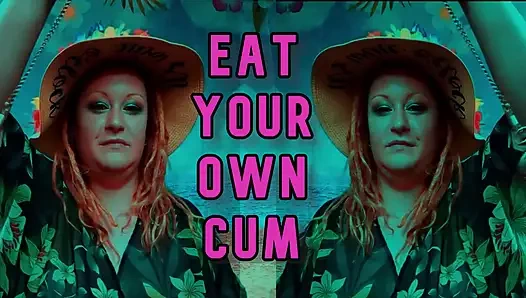 Mesmerized to eat your own cum for sissies Camp Sissy Boi version