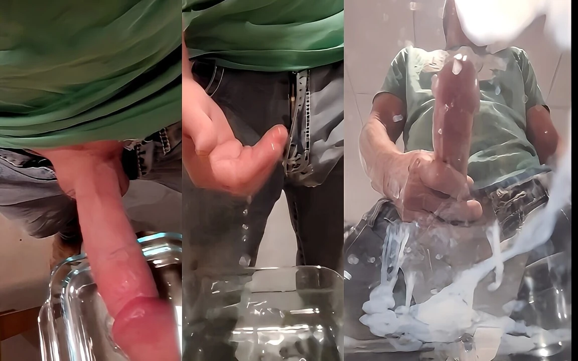 我的大鸡巴产生了大量射精, 我的精子朋友今天去游泳, 寻找受精的东西