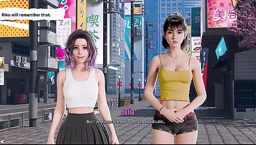 Julia в Японии - Юлия ушла в Японии, чтобы ее история начинается