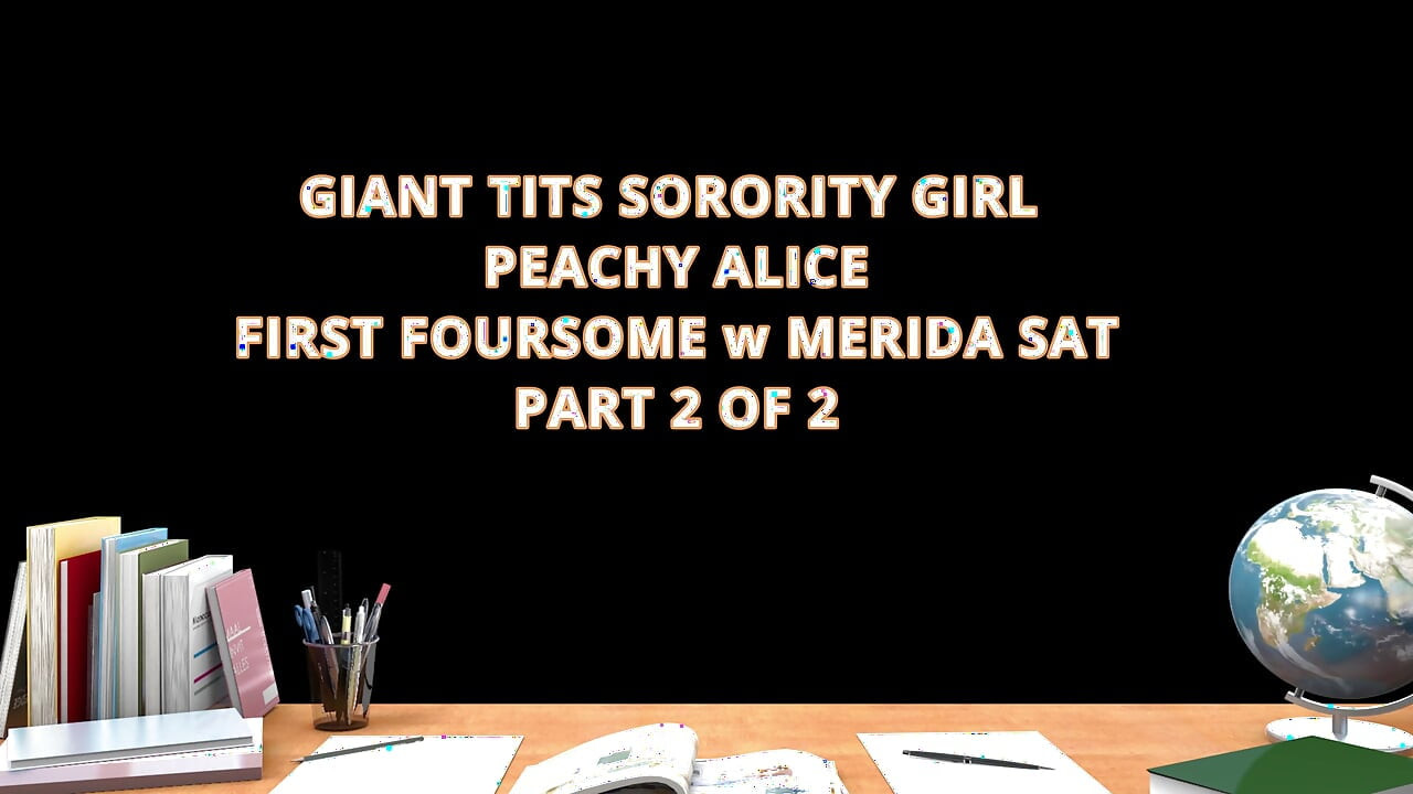 Sorority Sluts with Fat Asses and Huge Cock Foursome