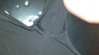Cumming on stepsisters black dirty panties