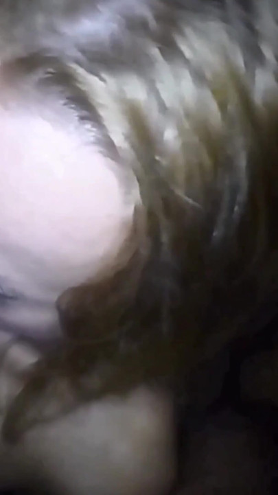 Mature Blonde Wife at Night