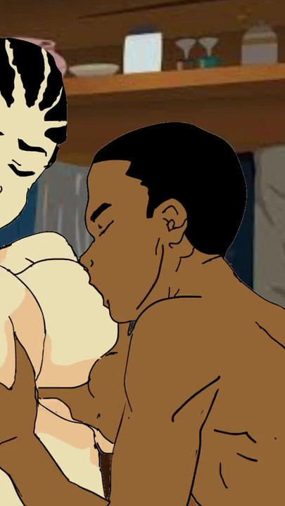 Spectacular moment from "Fucking the new African Housemaid When i travelled home to Africa"