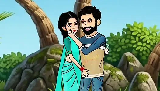 The husband and wife sat in the boat and went to the sea and there the husband fucked his wife with a big penis, a beautiful wife with big boobs.