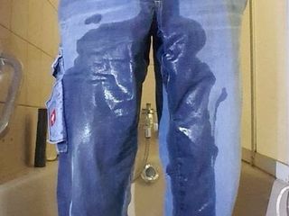 pee in jeans
