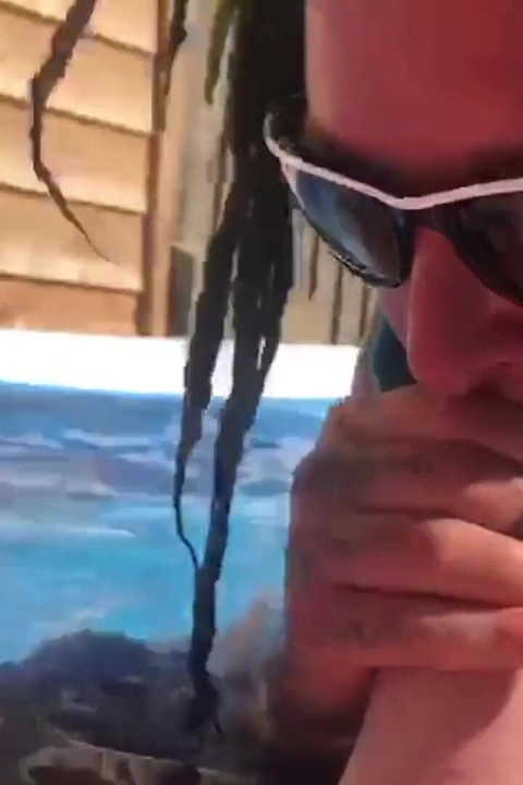 Paddling pool fuck and suck