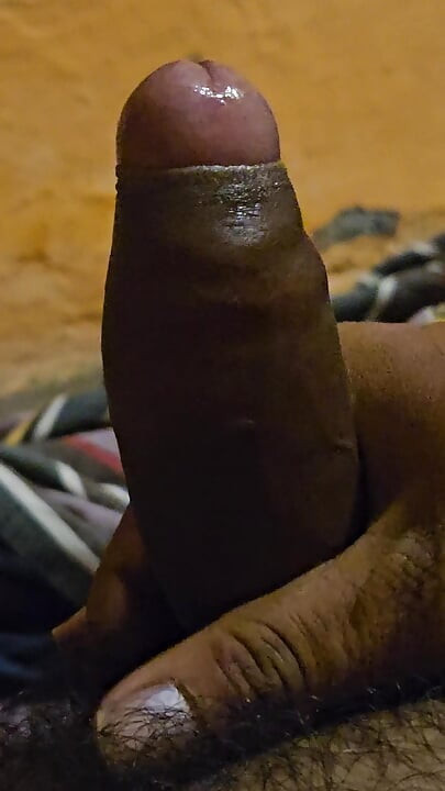 Indian boy playing with black dick