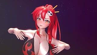 Mmd R-18 anime-meisjes - sexy dansende clip 68