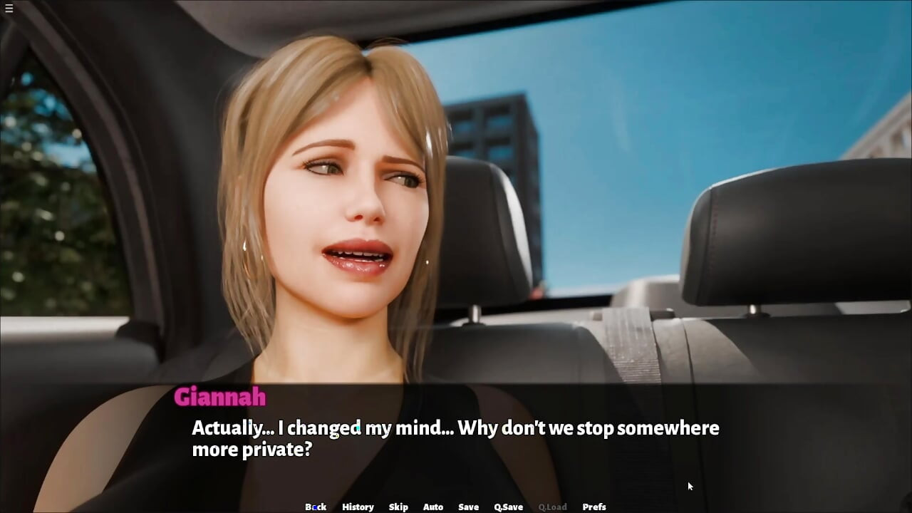 Secretary Girl Giving Deepthroat Blowjob To Boss Huge Cock In Car
