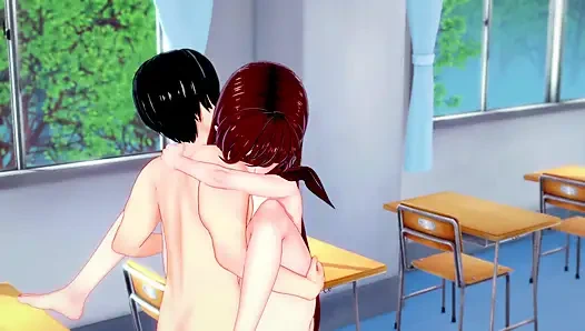 Kinky Schoolgirl Has Sex With Her Boyfriend When They Are Alone In The Classroom - Hentai