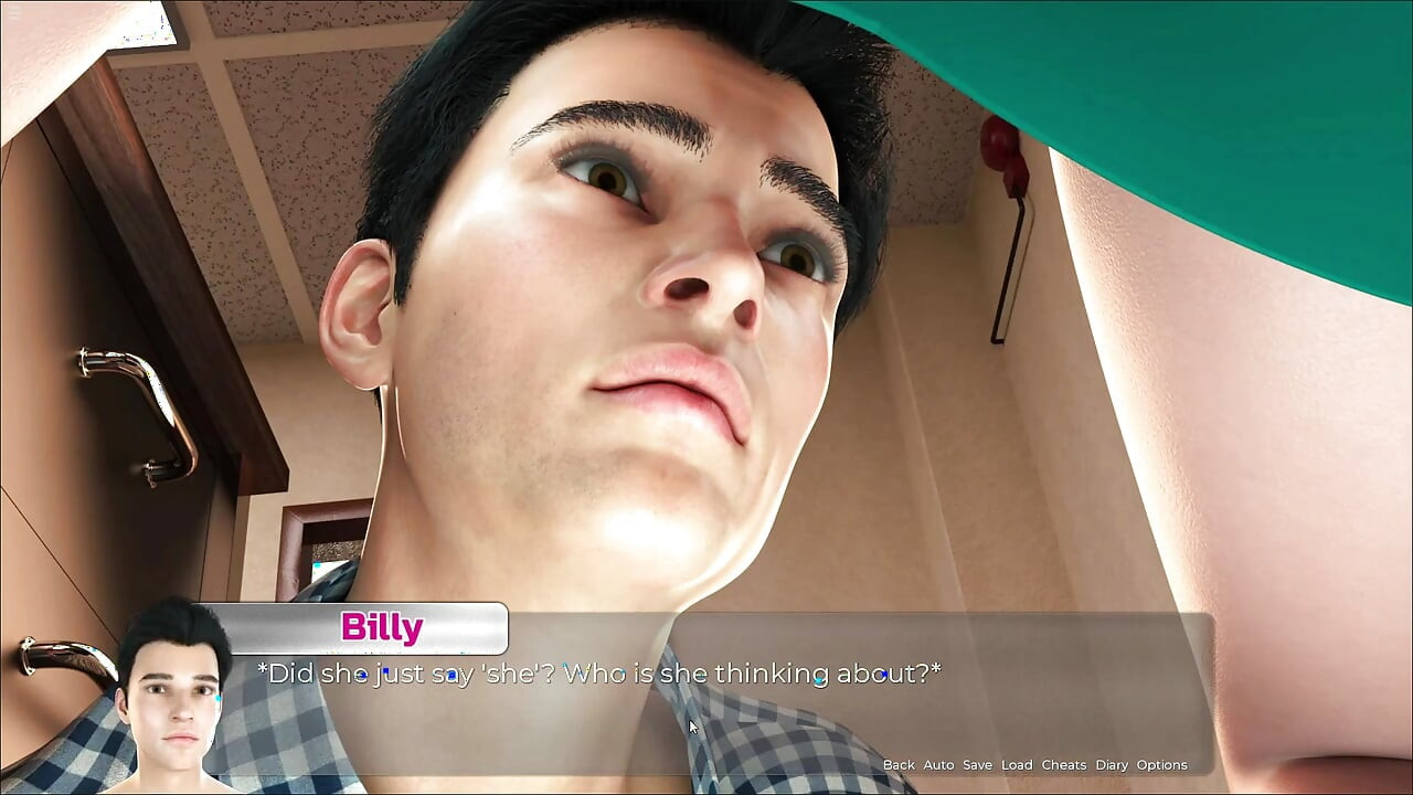 Billy在桌子底下吃熟女老板粉红色的阴户并抚摸她