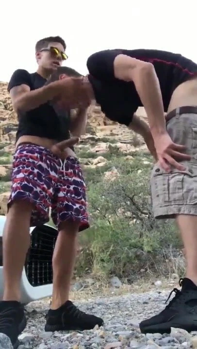 two young guys suck relish each other
