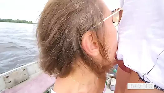 Public anal fucking on boat. Mia Bandini.