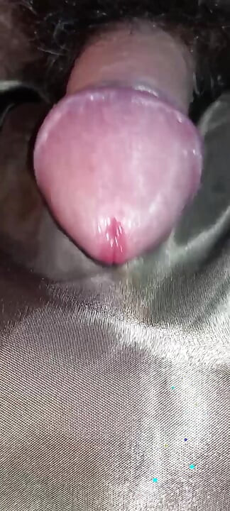 Cum twice on the lining of a fake fur ladycoat