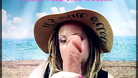 Hands free dick worship Camp Sissy Boi version