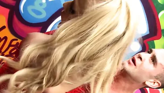 Sexy Riders Scene-2_sexy Busty Blonde in Lingerie Loves to Receive Cumshots