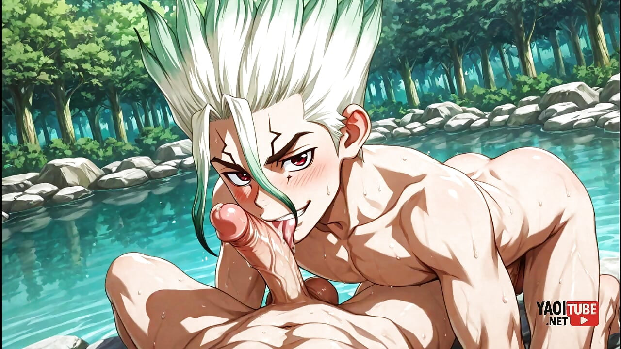 Dr. Stone Yaoi - colección de fotos Senku