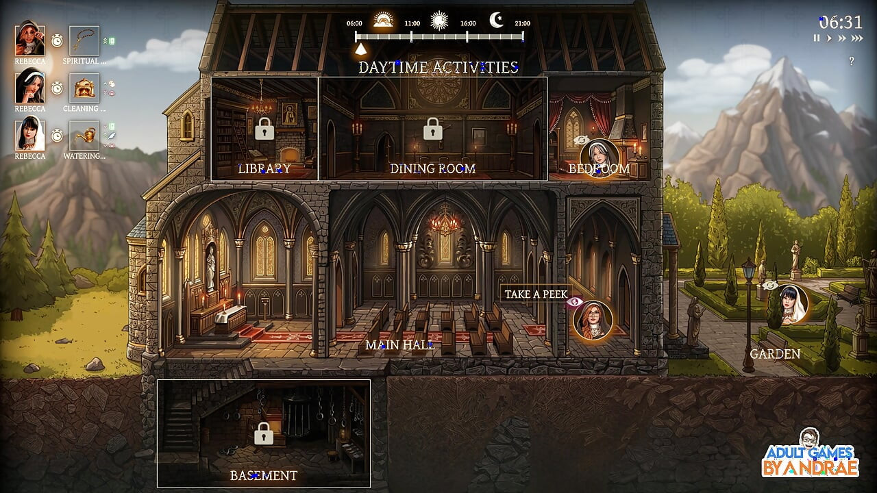 Sisters in Sin Gameplay Teil 3 - Die Ersten Spalten in Rebeccas Gelassenheit