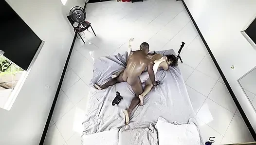 TWO LESBIAN GIRLS SUCK AND FUCK EACH OTHER IN FRONT OF ME I FUCK THEM BOTH