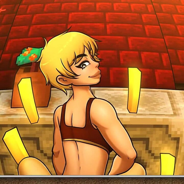 Minecraft azgın zanaat - loveskysanhentai tarafından bölüm 68 kullanılmış blaze göt yanakları