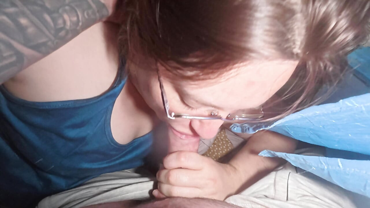 A mouthful of cum. Cum in my mouth from a good blowjob.