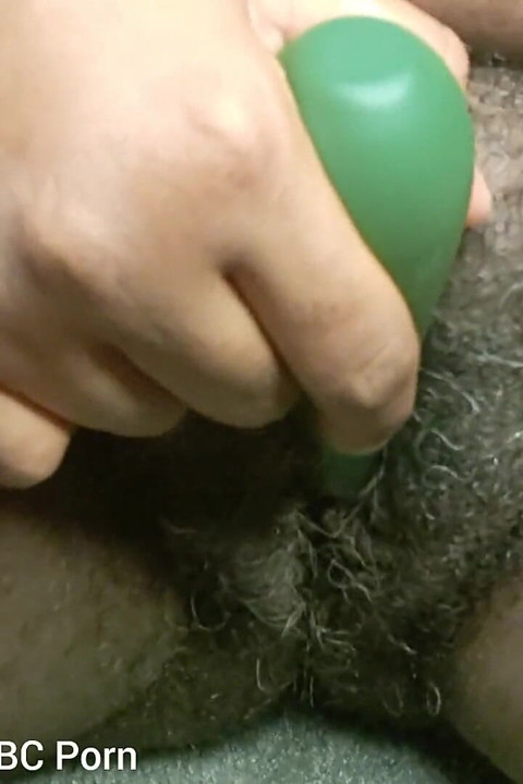 Rubbing Fingering My Hairy Pussy Stimulating My Clit with Vibrator