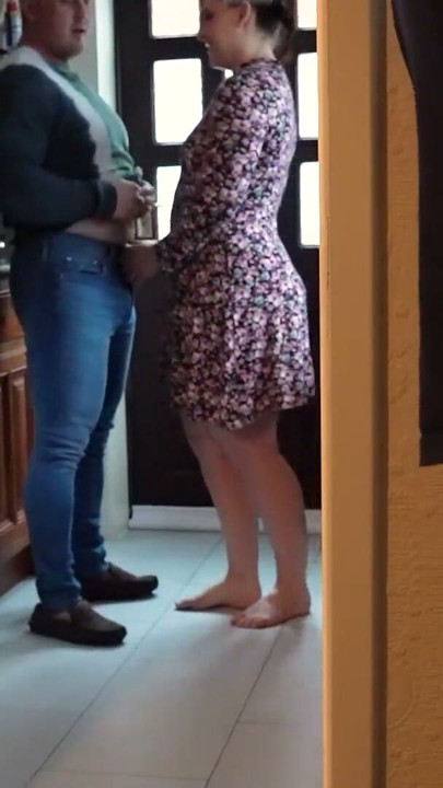 Big Booty Wife Gets Creampied By Lover as Cuckold Husband Watches and Jerks Off | Clip 1