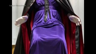 with purple dress and satin cloak(layers) Part.1