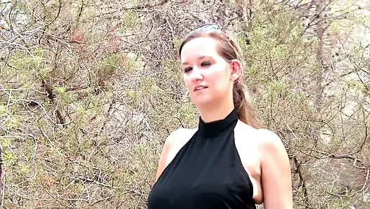 Big ass girl bounces her boobs riding that cock