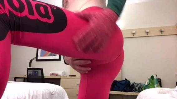 dancing in my new leggings