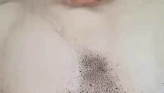 Soaking my tired feet