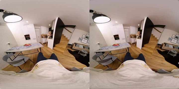 Surprise Sex While Making Dinner - Virtual Real Porn