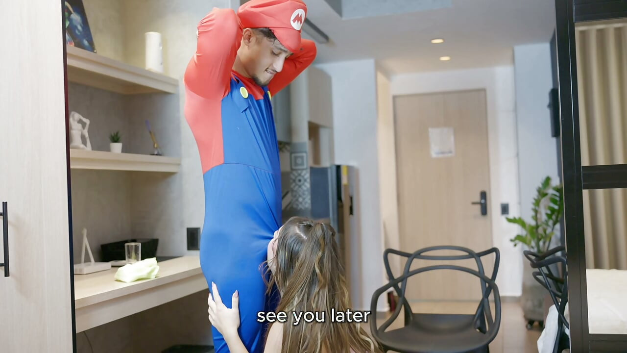 Plumber Mario Uses His Cock To Fuck Burning Pussy