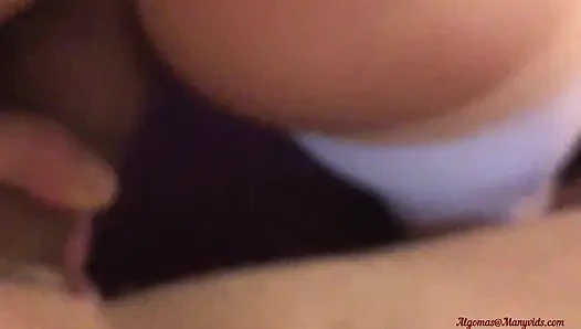 Ich werde zungenanal, lutschen und ficken, bis ich schlucke!