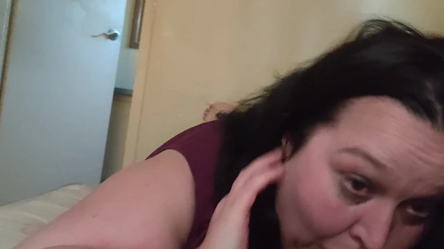 BBW Eris attempting to pleasure Viking