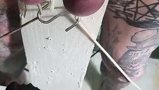 Хорошая девушка с пыткой яиц с нечестивым распятием, часть 3