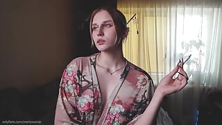انظر في عيني بينما أدخن