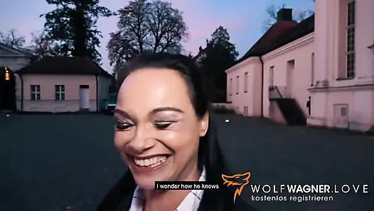 German MILF Priscilla Fucked Outside and Inside! Wolf Wagner