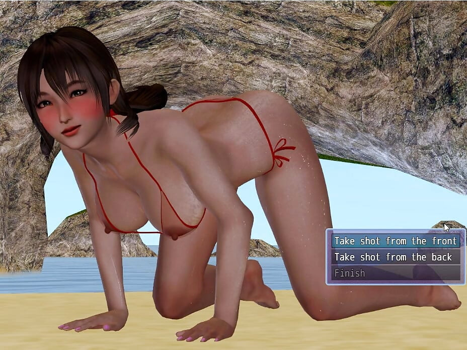 Coming of Ages - gameplay - juego de roles - sesión de fotos 5 - en la playa