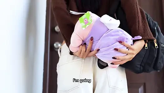 TAKE OFF YOUR PANTS!! MY EX BROUGHT ME A TEDDY BEAR AND A BLOWJOB