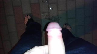 Mis pies sexy y mi polla cachonda