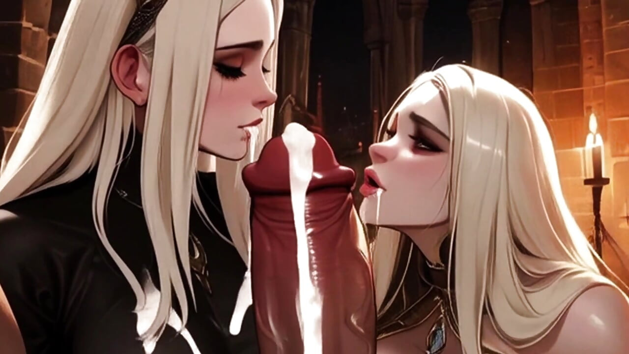 Rondborstige blanke teven met grote natuurlijke tieten worden geïmpregneerd door moslimstrijders wanneer de Moren Europa veroveren 2