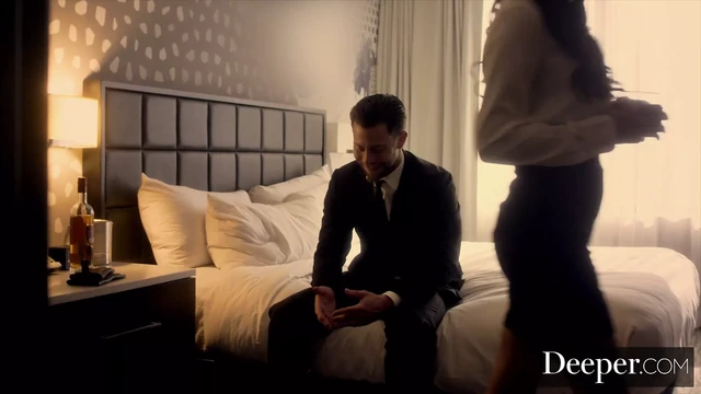 Deeper. Gianna Gives her Client More than What he Paid For