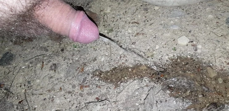 Piss outdoor