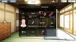 Kunoichi Trainer - Naruto Trainer (Dinaki) parte 99 Sakura, a médica nua por loveskysan69