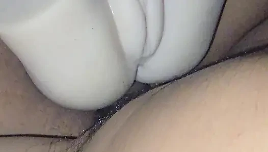 My girlfriend wants threesome I penetrate her vagina and the doll